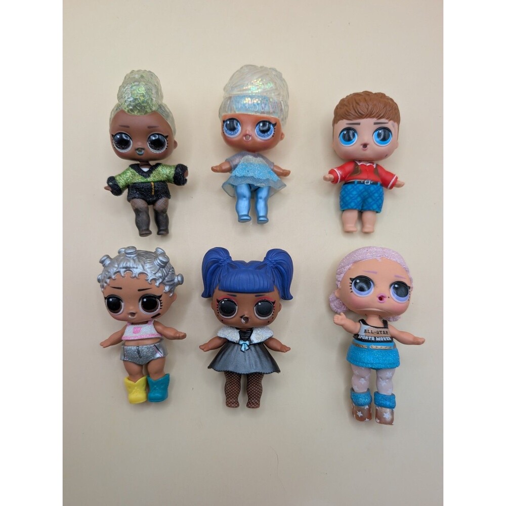 LOL Surprise Dolls Lot of 6 Mixed Figures MGA Entertainment